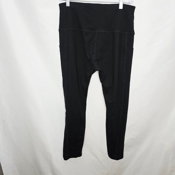 Shapermint Essential Black Women's Elastic Waist Leggings Size XL Athletic - Picture 6 of 9